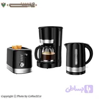 ست صبحانه لپرسو قهوه ساز ، توستر، کتری LePresso-LPCFFM0009