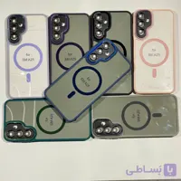 بک کاور مگ سیف دار سامسونگ A25 شفاف