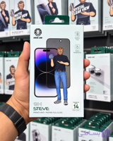 گلس پرایوسی آیفون 14 پرو مکس گرین لاین 9H Steve | محافظ صفحه ضد دید و ضدخش iPhone 14 Pro Max