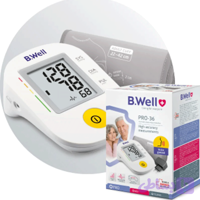 فشارسنج دیجیتال بازویی سخنگو B.WELL مدل Pro-36
