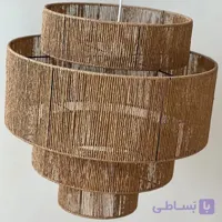 لوستر حصیری رافیا مدل سهند