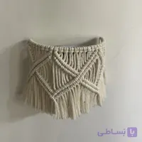 چراغ دیوارکوب مکرومه مدل لوزی