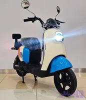 موتورسیکلت برقی ( دوچرخه برقی ) ASTER مدل VESPA رنگ آبی