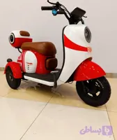 سه چرخه‌ برقی ( بزرگسال ) VLRA مدل FUN رنگ‌ قرمز