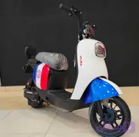 موتورسیکلت برقی ( دوچرخه برقی ) VLRA K20 رنگ قرمز آبی