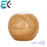 دستگاه بخور و رطوبت ساز طرح چوبی مدل 120 رنگ روشن