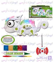 ربات آفتاب پرست سنسوری چراغ دار کنترلی باتری خور سایز بزرگ