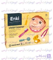 اسباب بازی ست دندانپزشکی طرح انسان ۹ قطعه ابزار (باتری خور نیست)