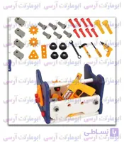 اسباب بازی جعبه ابزار خفن ۴۰ تیکه بهمراه دریل باتری خور خارجی