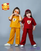 کراپ شلوار دخترانه خرگوش قلبی