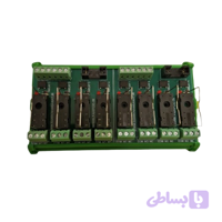 کارت رله 8 کانال ایزوله(بدون رله)