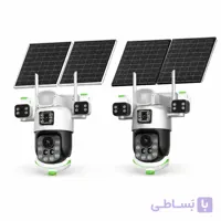 دوربین مداربسته 4G/Solar PTZ چهار لنز ریویژن مدل 754-IPG-20X-S2-N11
