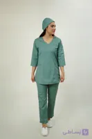 ست اسکراب وشلوار شمیم برند شکوه دندان