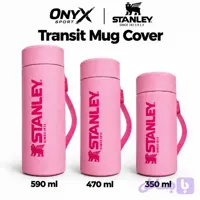 کاور ماگ استنلی رنگ صورتی STANLEY transit