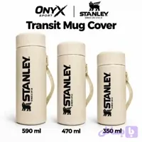 کاور ماگ استنلی رنگ کرمی STANLEY transit