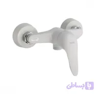 شیر توالت پادرا مدل آلفا سفید کروم