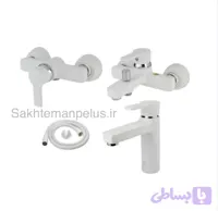 ست شیرآلات کسری مدل امگا مجموعه ۴ عددی