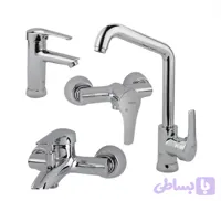 ست شیرآلات کسری آبتین کروم مات