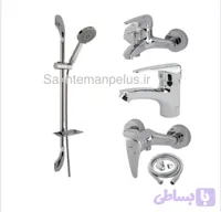 ست شیرآلات کسری مدل کارون مجموعه ۵ عددی