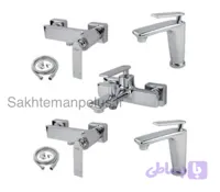 ست شیرآلات آمازون کروم ۷ عددی (فروش فقط در Sakhtemanpelus.ir)
