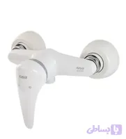 شیر توالت کسری مدل کارون سفید