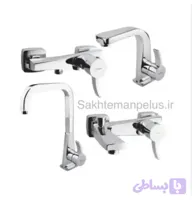 ست شیرآلات کسری فیورنزو (فیروزه) کد Sam رنگبندی