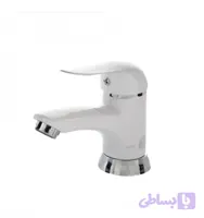 شیر روشویی پادرا مدل آلفا سفید کروم