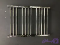 حوله خشکن حمام دیواری استیل ۳۰۴ لوله ای ۸۰ در ۵۰