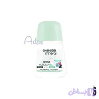 مام رول ضد تعریق بدون لک GARNIeR Mineral | رایحه فرش و محافظت 48 ساعته 50 میل