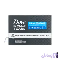 صابون کرمی مردانه داو آمریکا مدل Clean Comfort | شوینده ۳ در ۱ صورت، بدن و مناسب اصلاح