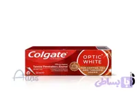 خمیر دندان سفیدکننده کلگیت Optic White | ضد لک قهوه، چای و دخانیات 50 میل