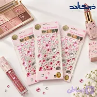 نگین چسبی صورتی مدل دایره