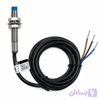 سنسور القایی M8 قطر 8 میلیمتر فاصله تشخیص 2 میلیمتر DC سه سیمه