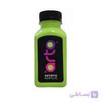 رنگ اکریلیک هنری سبز پاستیلی برند آرتو کد AR-C30 حجم 100 میل