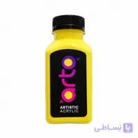 رنگ اکریلیک هنری زرد پاستیلی برند آرتو کد AR-C32 حجم 100 میل