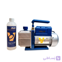 پمپ وکیوم دو مرحله‌ ای ولیو مدل VE245N با توان 1/2 اسب بخار
