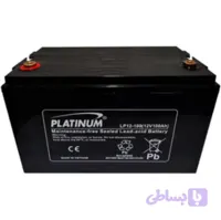 باتری خورشیدی 100 آمپرساعت ۱۲ ولت سیلد اسید برند پلاتینوم Platinum