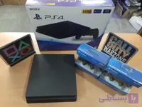 پلی استیشن 4 کپی خور استوک همراه 2 دسته کپی ps4 آکبند ظرفیت 1 ترابایت همراه بازی