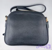 کیف دوشی زنانه چرم طبیعی مگنت وسط کد p132