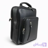 کوله پشتیی مکعبی چرم طبیعی گاوی
