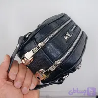 شوزبگ چرمی رمزدار پنج زیپ چرم طبیعی گاوی فلوترمدل شایان
