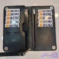 کیف دستی موبایلی تمام چرم طبیعی دست دوز کد: W-104