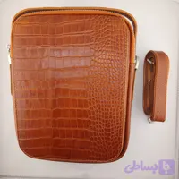 کیف دوشی اسپرت دانشجویی چرم طبیعی گاوی (نمونه اصلی)کد p5gd