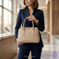 کیف اداری مجلسی زنانه چرم طبیعی گاوی