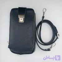 کیف بادی بگ سه حالته چرم طبیعی گاوی کد p161