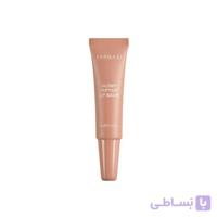 بالم لب رنگی براق فارماسی FARMASI مدل Glowy Peptide Toasted Cinnamon