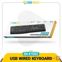 کیبورد سیمی وان مکس مدل OM-K1100