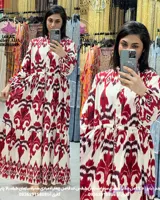 پیراهن ماکسی طرح ترک وارداتی 100-2
