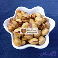 پسته فندقی بوداده زعفرانی