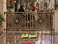 نرده فلزی مدل مهرآیین